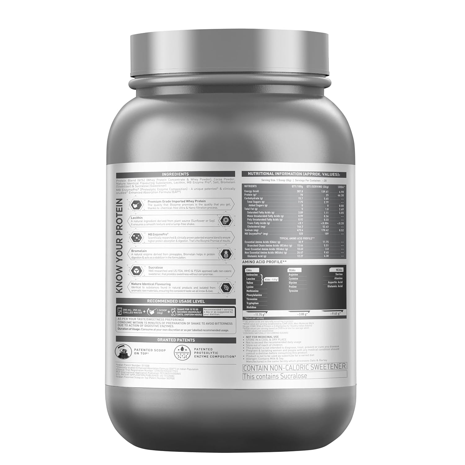81ZuSTtcfJL._SL1500_ MuscleBlaze Biozyme Whey Protein