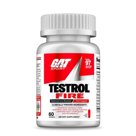 GAT Sports Testrol Fire Testosterone Booster 60 Capsules