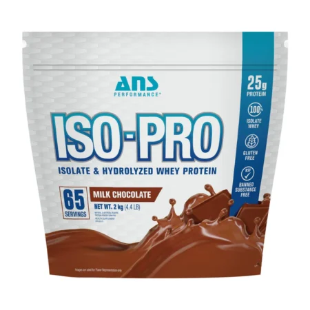 ANS Performance ISO-PRO Isolate & Hydrolyzed Whey Protein 4.4lbs, 2kg JANTA SUPPLEMENTS