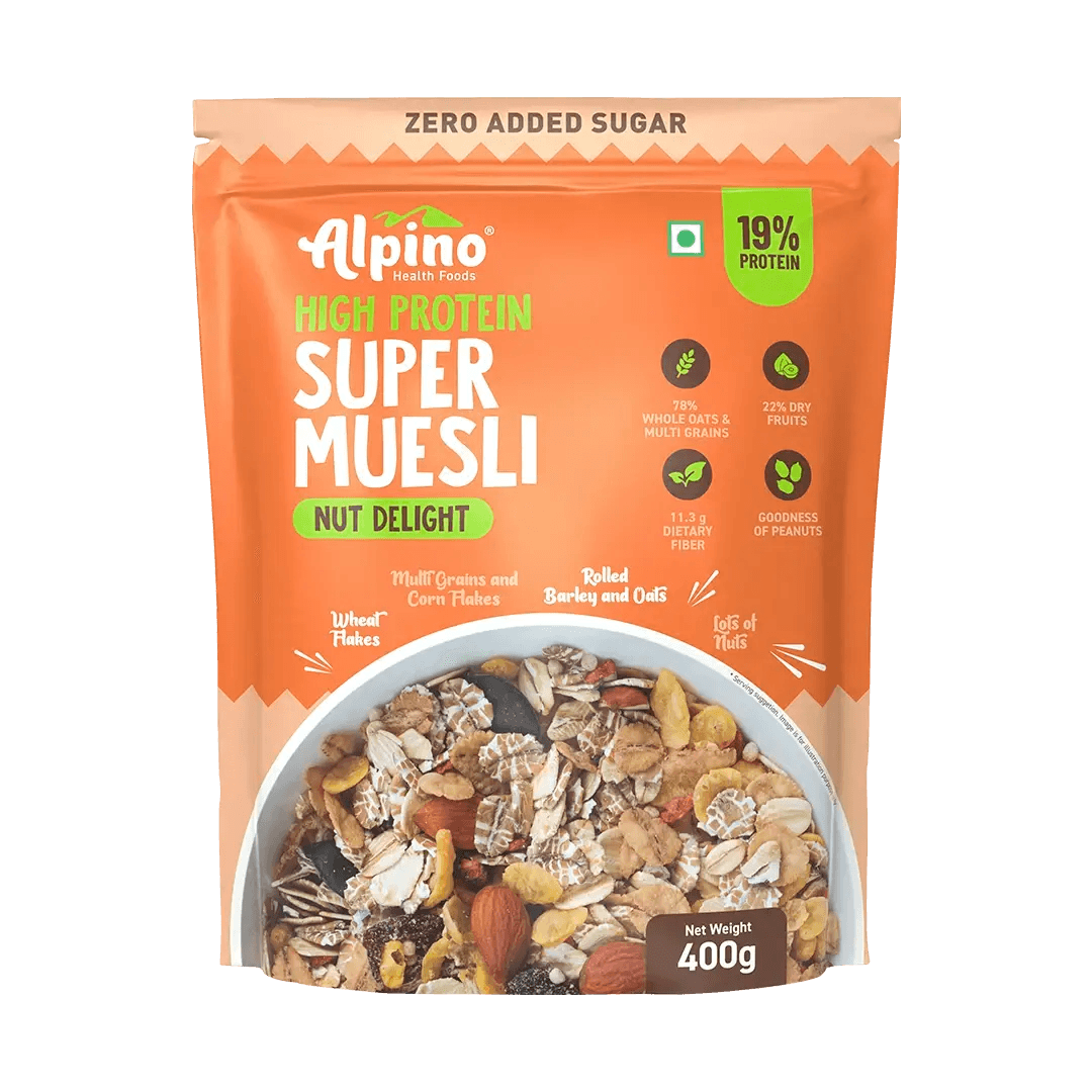IMG_8518 Alpino Zero Added Sugar Super Muesli 400gm