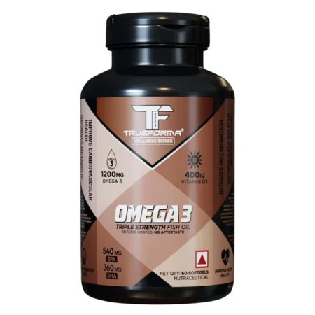 Trueforma omega-3 triple strength fish oil (60 softgel)